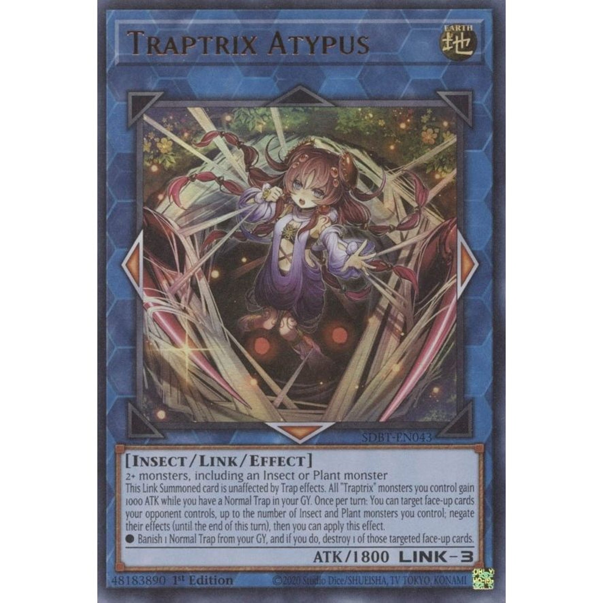 Image for Traptrix Atypus (SDBT-EN043) (SDBT) - YuGiOh