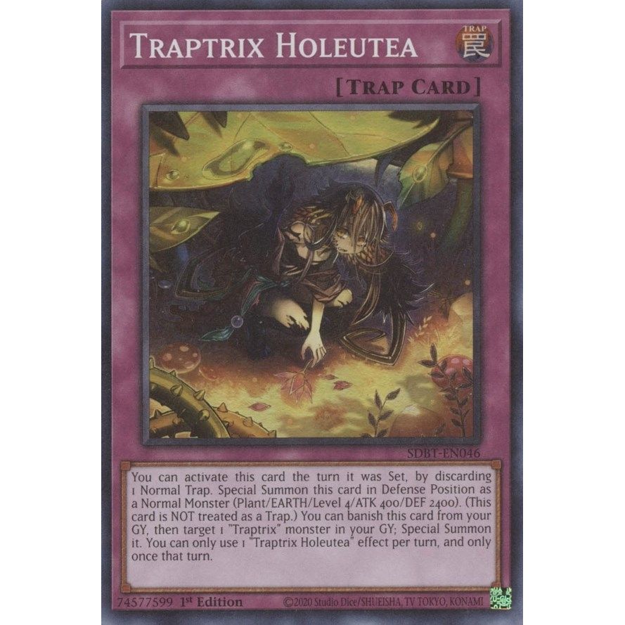 Image for Traptrix Holeutea (SDBT-EN046) (SDBT) - YuGiOh