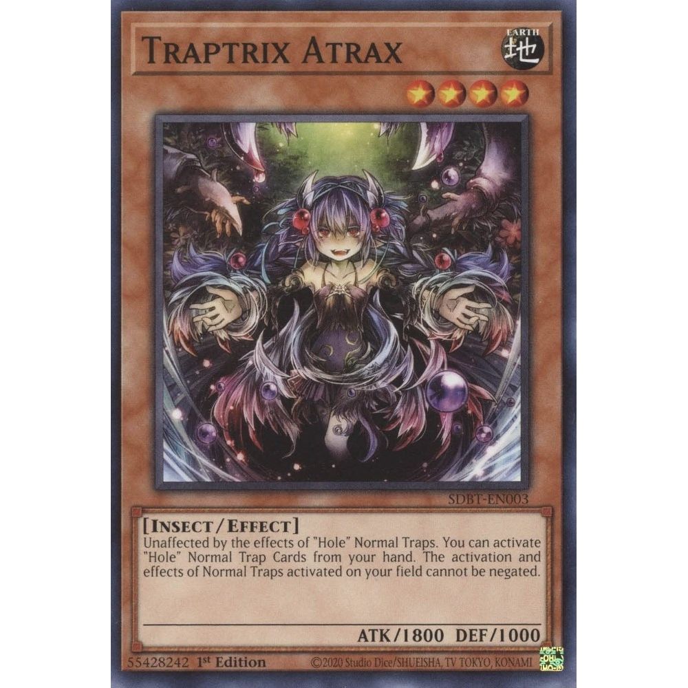 Image for Traptrix Atrax (SDBT-EN003) (SDBT) - YuGiOh