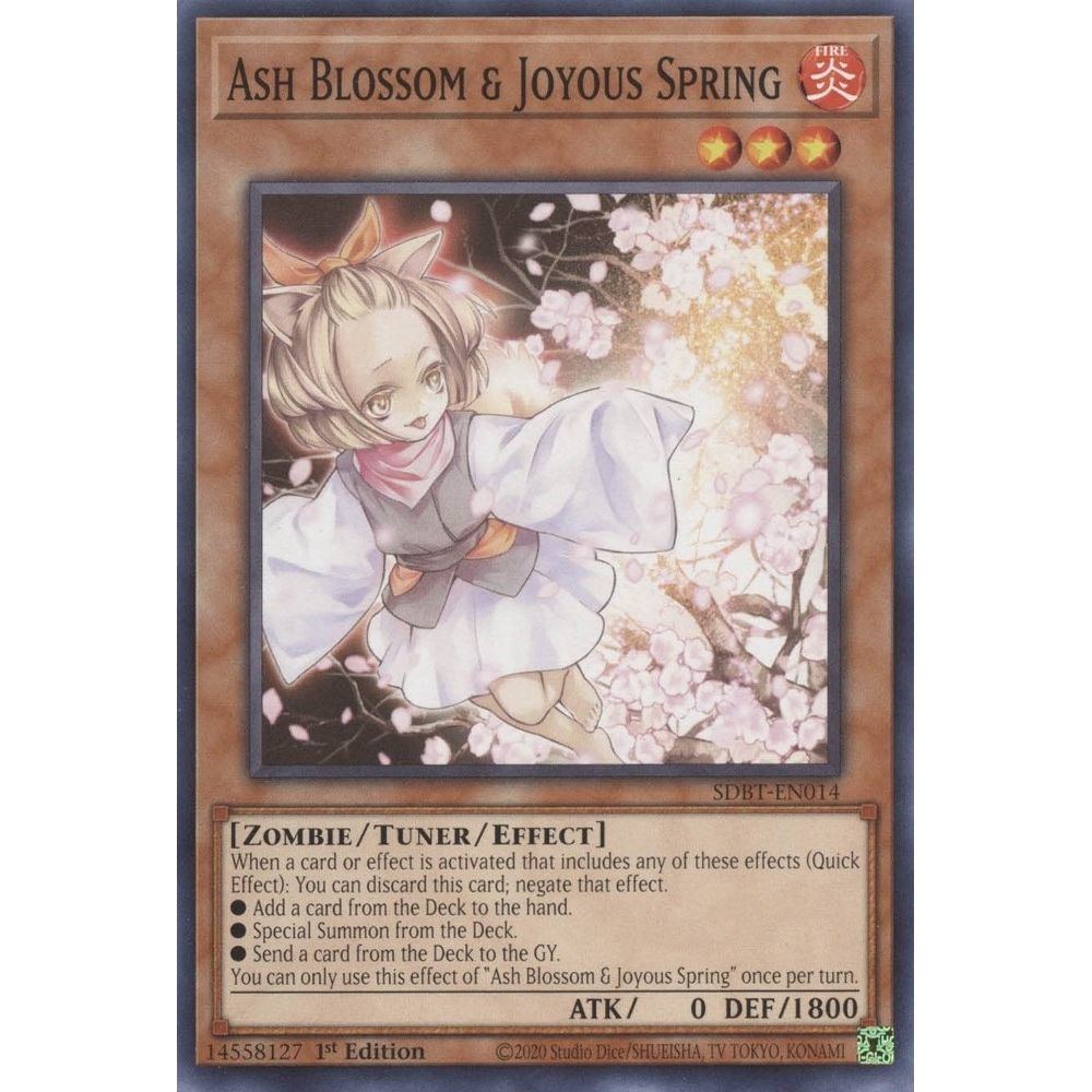 Image for Ash Blossom & Joyous Spring (SDBT-EN014) (SDBT) - YuGiOh