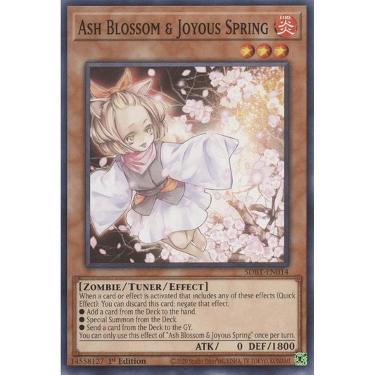 Image for Ash Blossom & Joyous Spring (SDBT-EN014) (SDBT) - YuGiOh