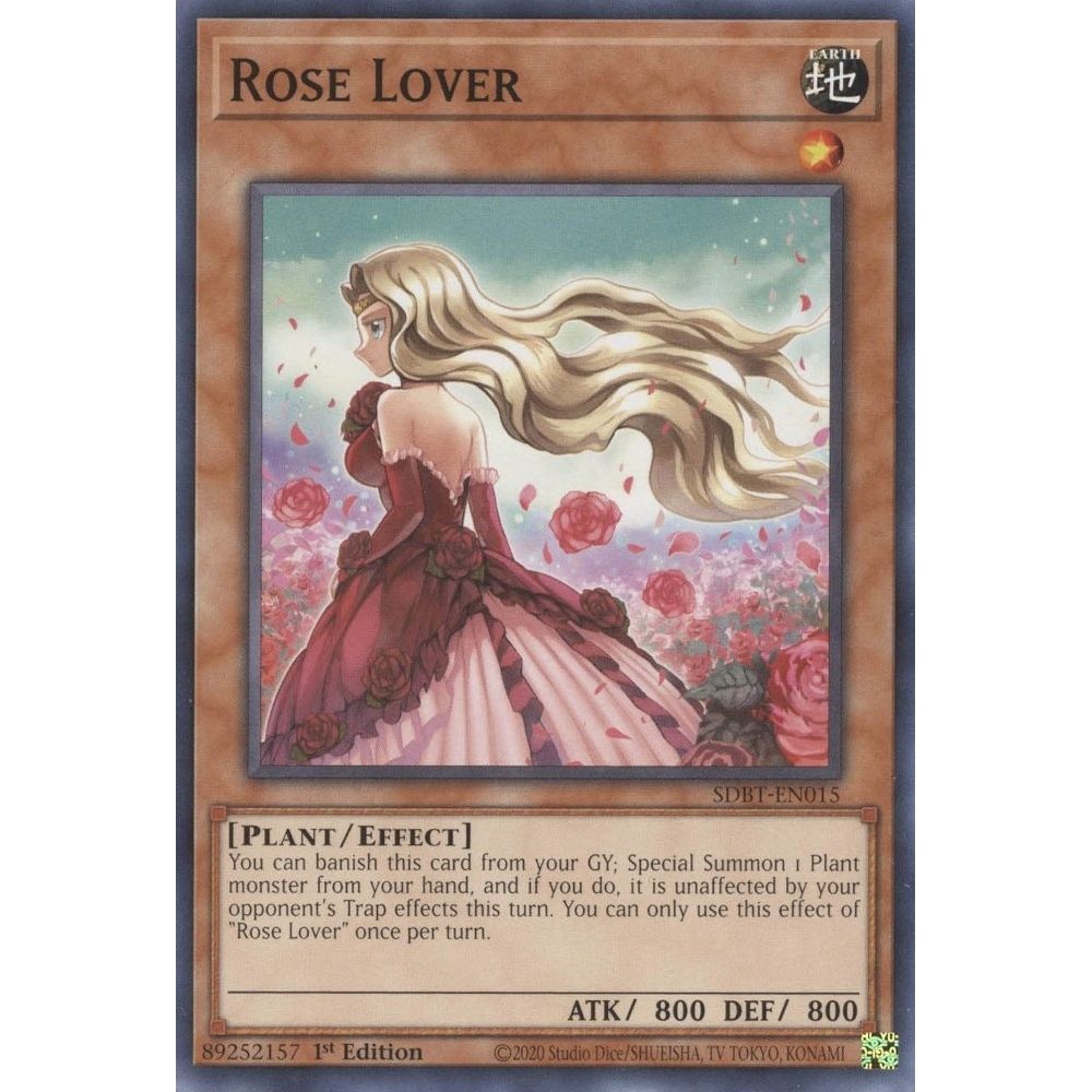 Image for Rose Lover (SDBT-EN015) (SDBT) - YuGiOh