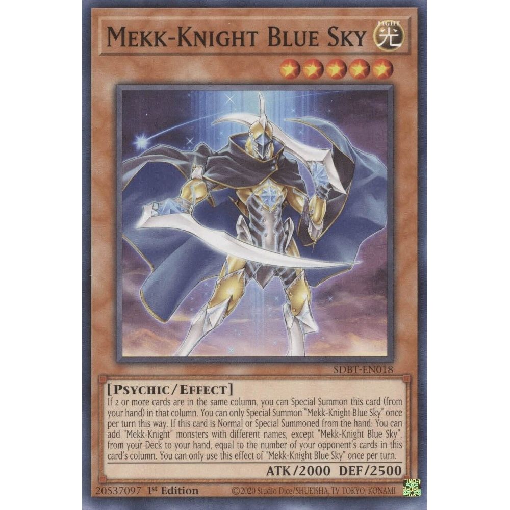 Image for Mekk-Knight Blue Sky (SDBT-EN018) (SDBT) - YuGiOh