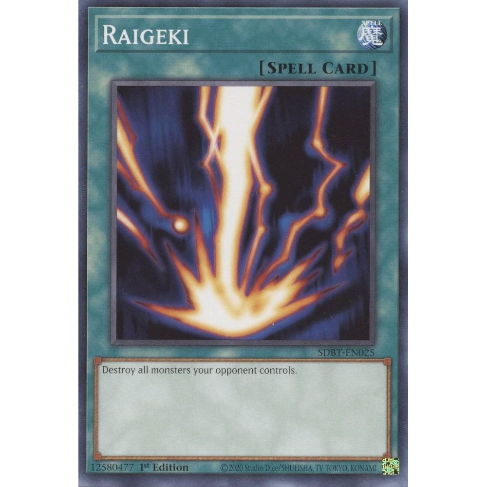 Image for Raigeki (SDBT-EN025) (SDBT) - YuGiOh
