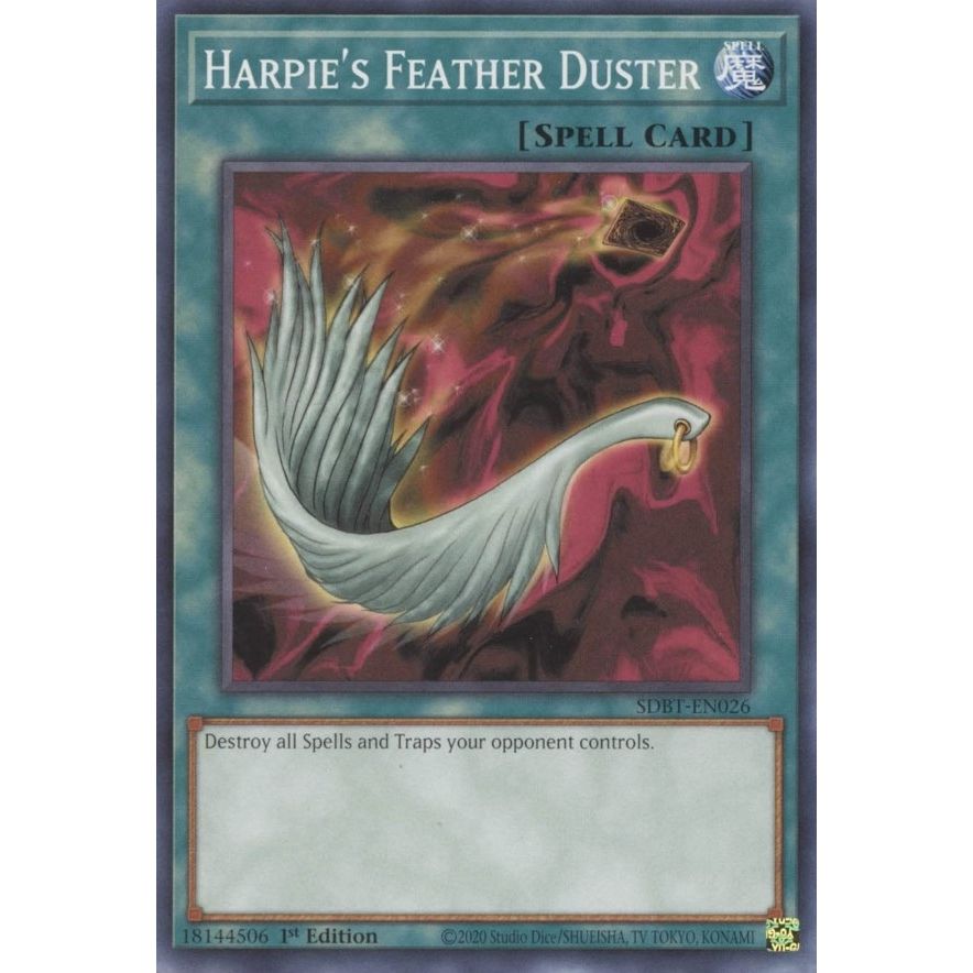 Image for Harpie's Feather Duster (SDBT-EN026) (SDBT) - YuGiOh