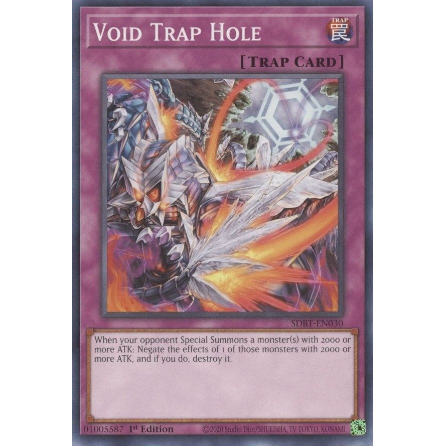 Image for Void Trap Hole (SDBT-EN030) (SDBT) - YuGiOh