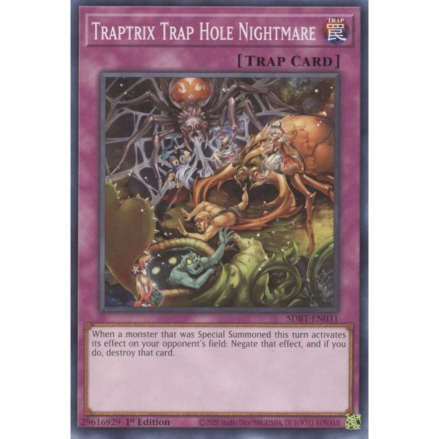Image for Traptrix Trap Hole Nightmare (SDBT-EN031) (SDBT) - YuGiOh