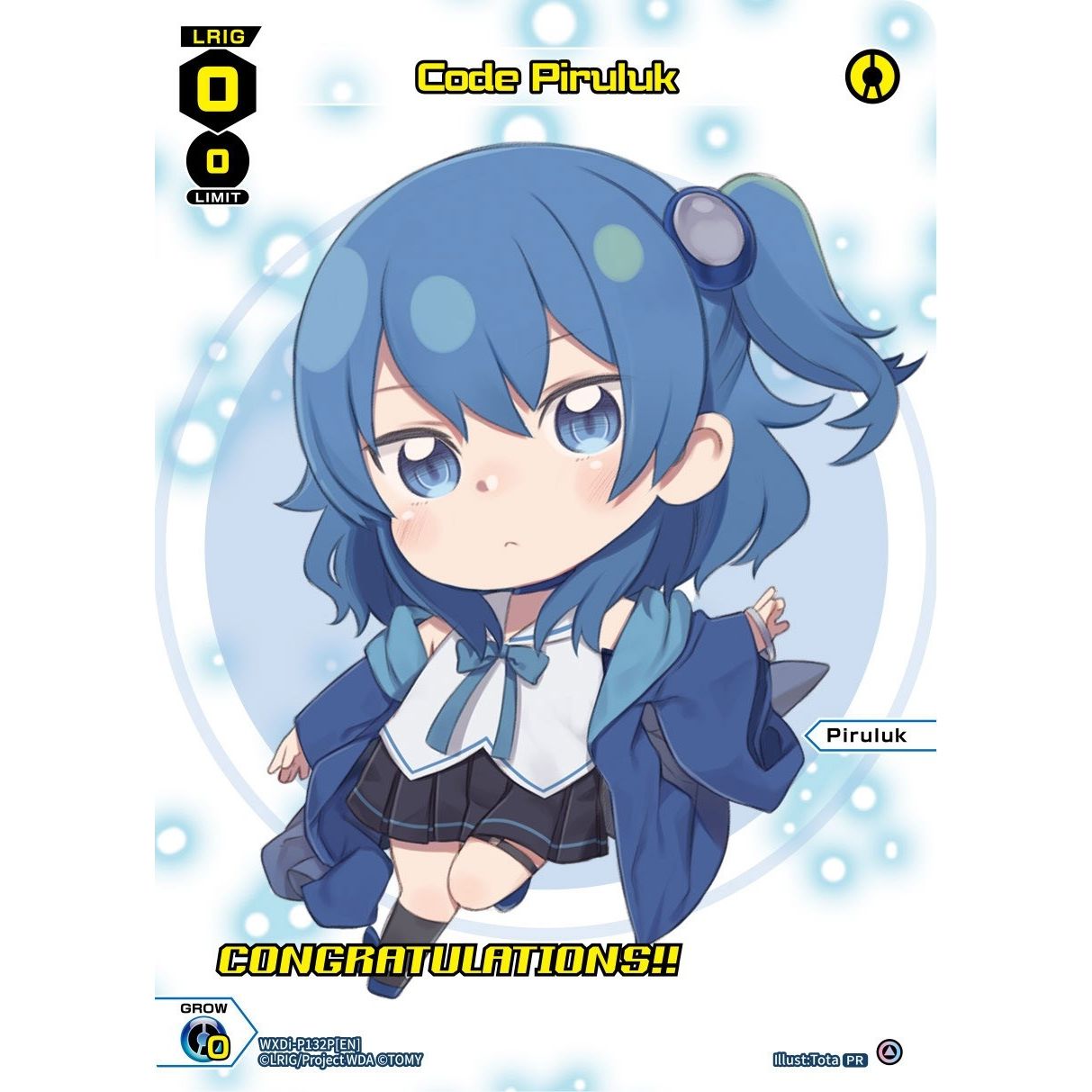 Image for Code Piruluk (January 2023) (Winner) (WXDi-P132P[EN]) (WXDi-P) - WIXOSS