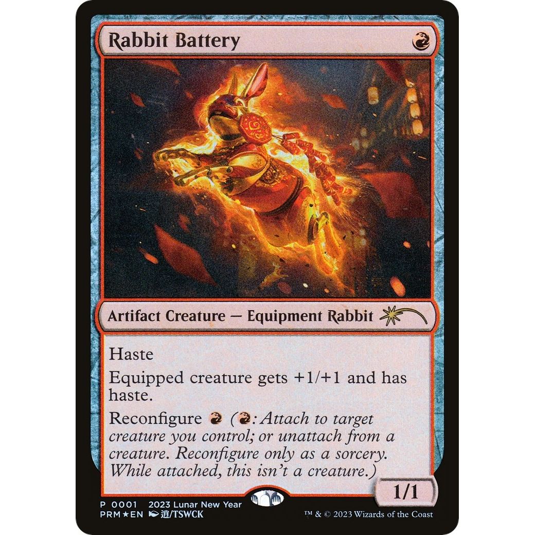 Image for Rabbit Battery (Year of the Rabbit 2023) (1) (UMP) - Magic: The Gathering