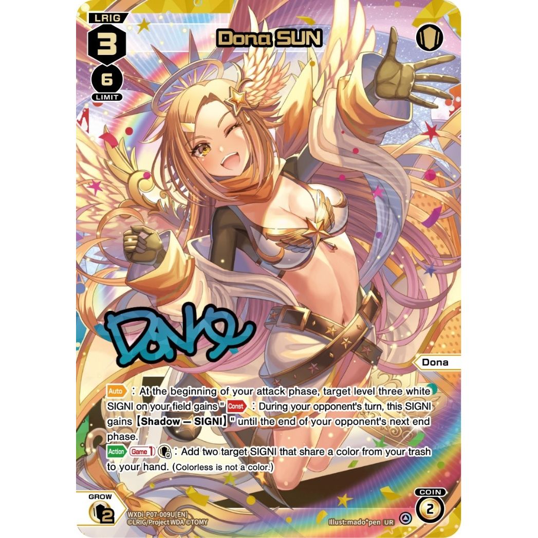 Image for Dona SUN (UR) (WXDi-P07-009U[EN]) (WXDi-P07) - WIXOSS