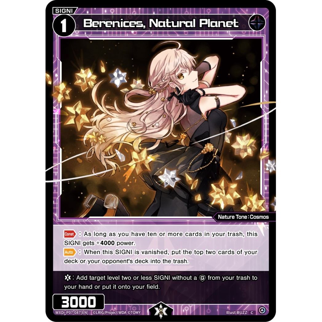 Image for Berenices, Natural Planet (WXDi-P07-087[EN]) (WXDi-P07) - WIXOSS
