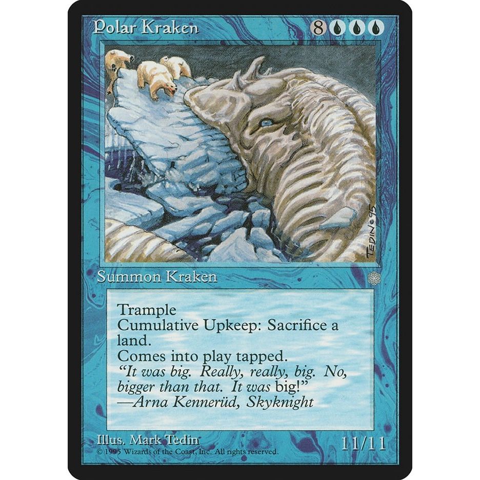 Image for Polar Kraken (ICE) - Magic: The Gathering