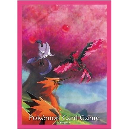 Image for Pokemon TCG: Pokemon Center Japan Exclusive Card Sleeves - Galarian Articuno, Zapdos & Moltres (64-Pack) - Card Sleeves