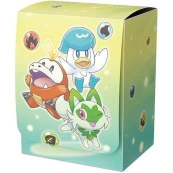 Image for Pokemon Center Japan Exclusive: Sprigatito, Fuecoco & Quaxly Deck Box - Deck Boxes