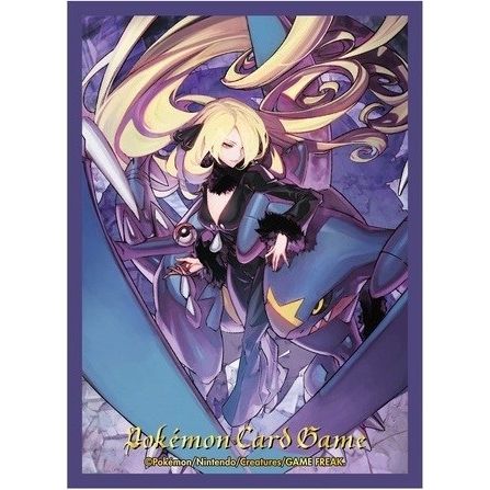 Image for Pokemon TCG: Pokemon Center Japan Exclusive Card Sleeves - Cynthia & Garchomp (64-Pack) - Card Sleeves
