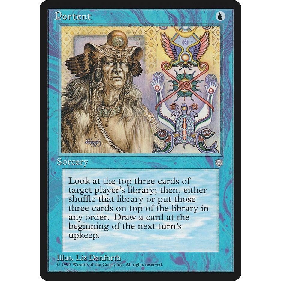 Image for Portent (90) (ICE) - Magic: The Gathering