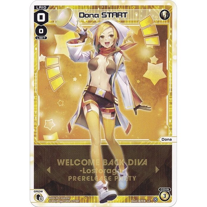 Image for Dona START (Prerelease Party) (WXDi-P07-016[EN]) (WXDi-P) - WIXOSS