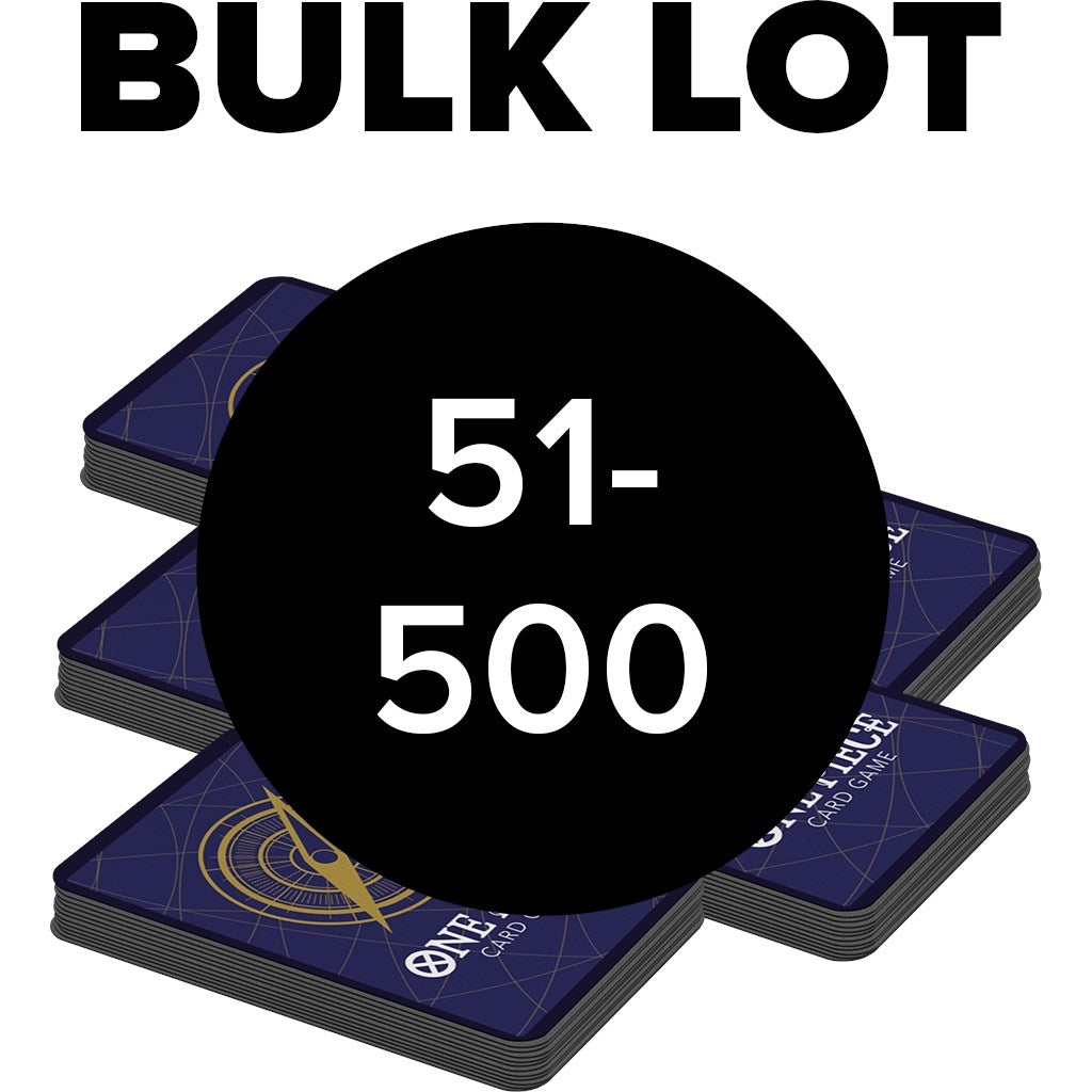 Image for 51 - 500 One Piece Bulk Card Lot - Bulk Lots