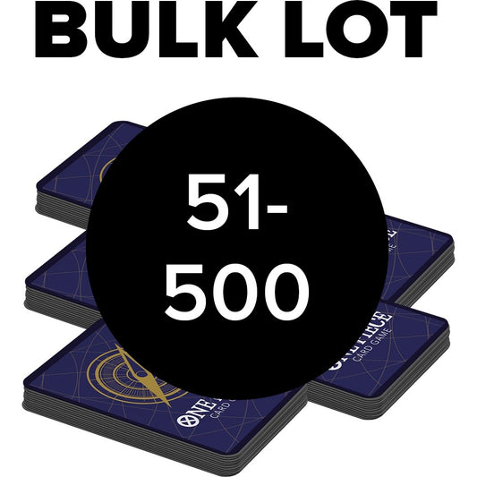 Image for 51 - 500 One Piece Bulk Card Lot - Bulk Lots