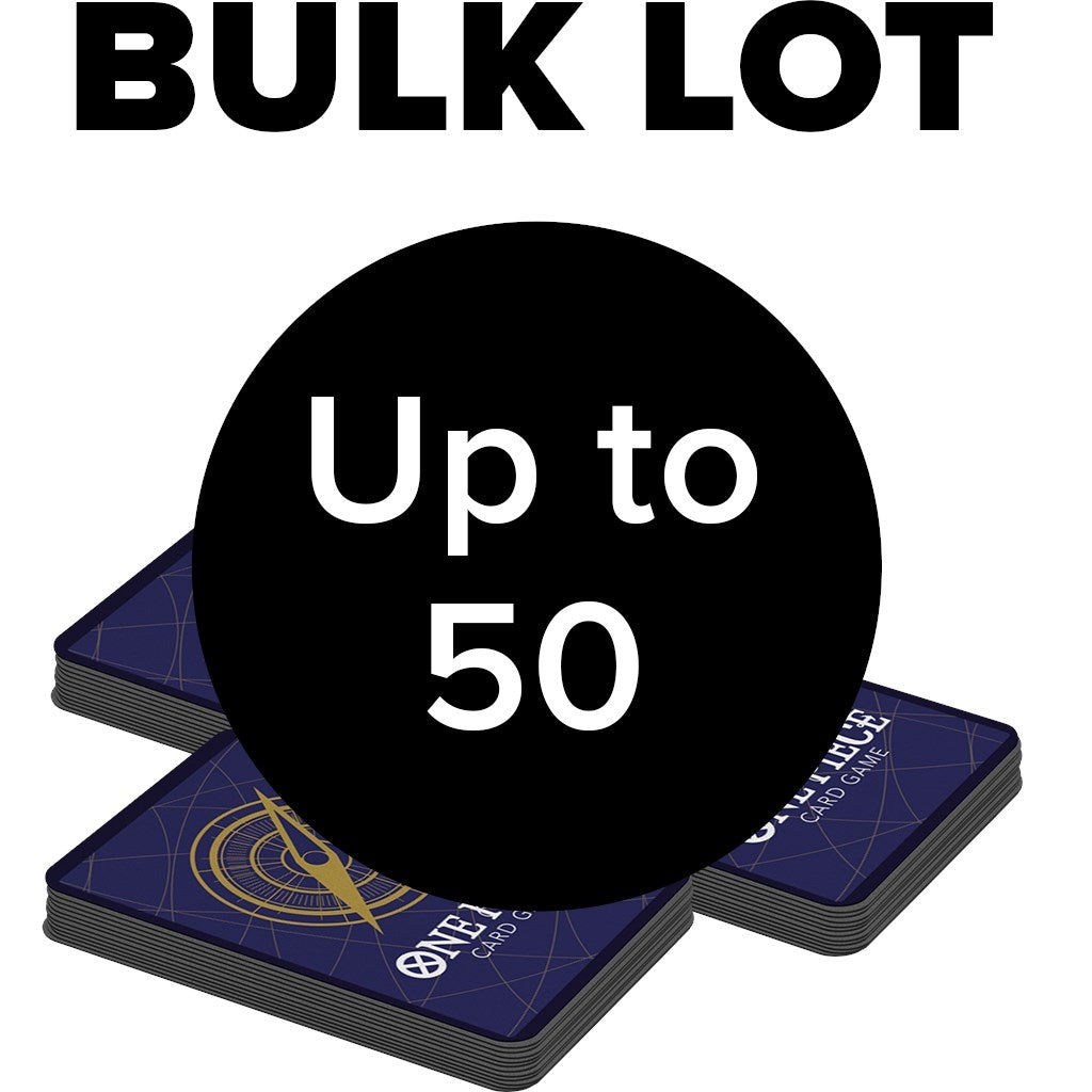 Image for Up to 50 One Piece Bulk Card Lot - Bulk Lots