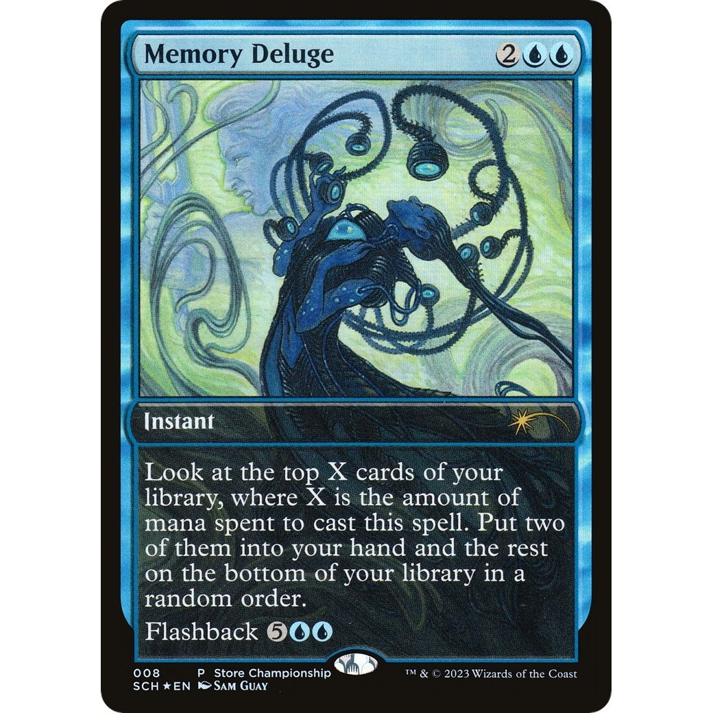 Image for Memory Deluge (8) (GAME) - Magic: The Gathering