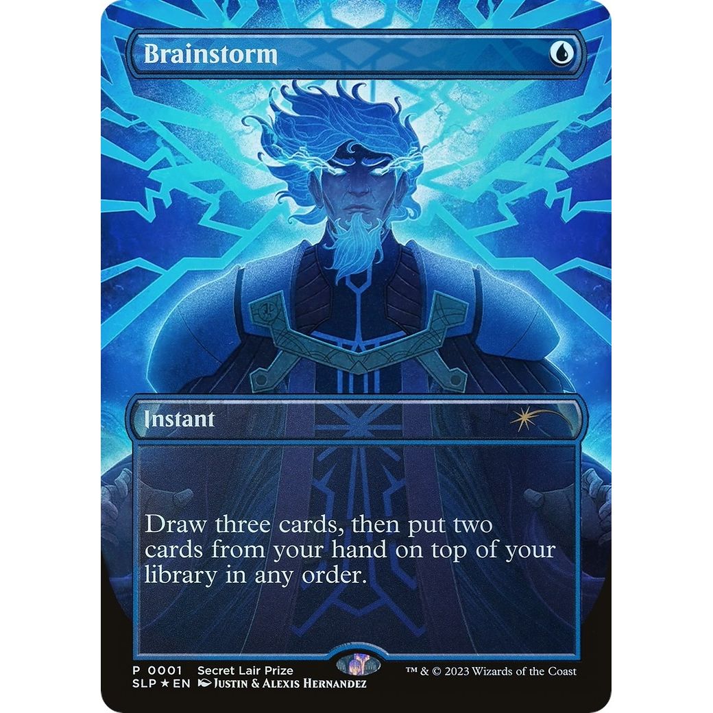 Image for Brainstorm (1) (SLP) - Magic: The Gathering