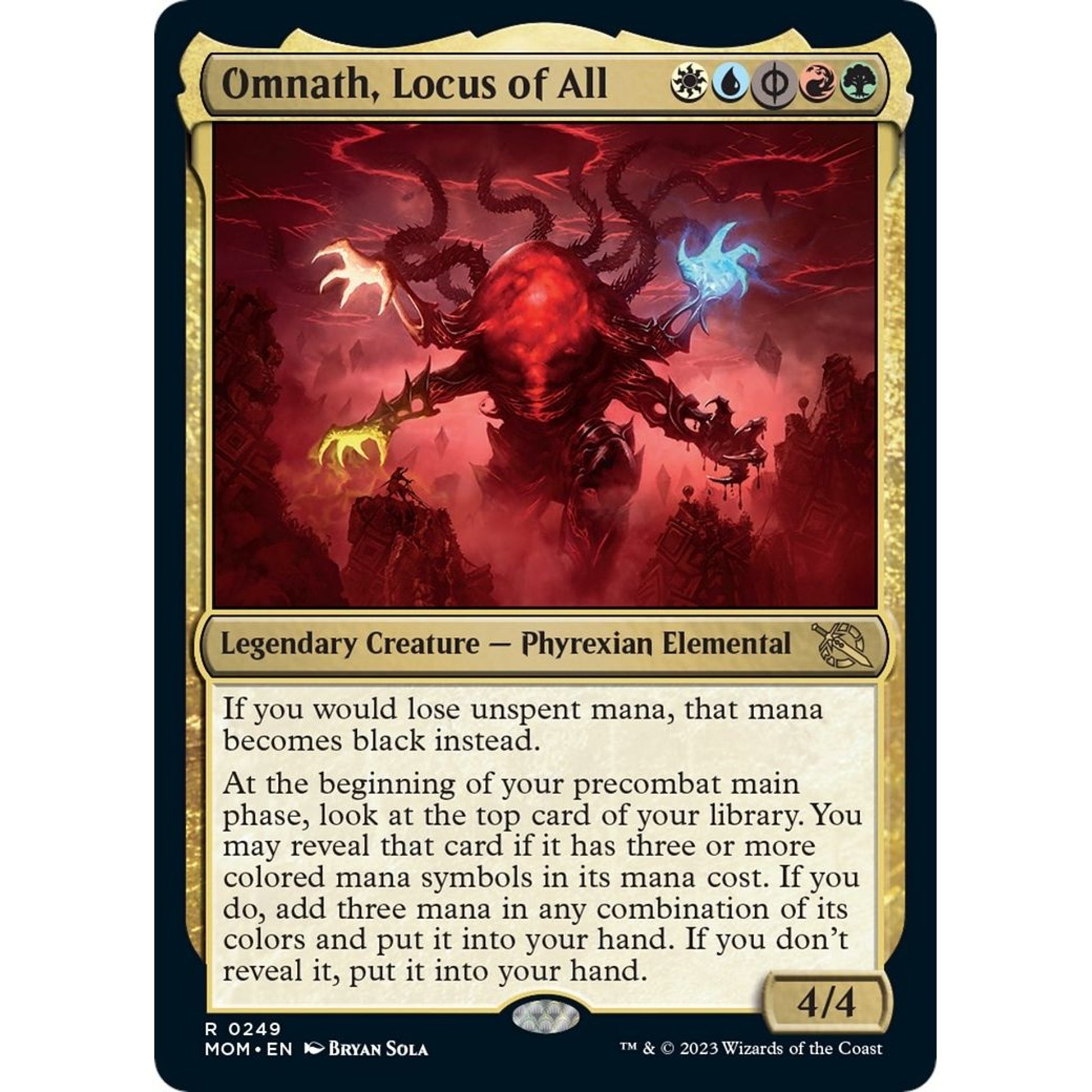 Image for Omnath, Locus of All (249) (MOM) - Magic: The Gathering