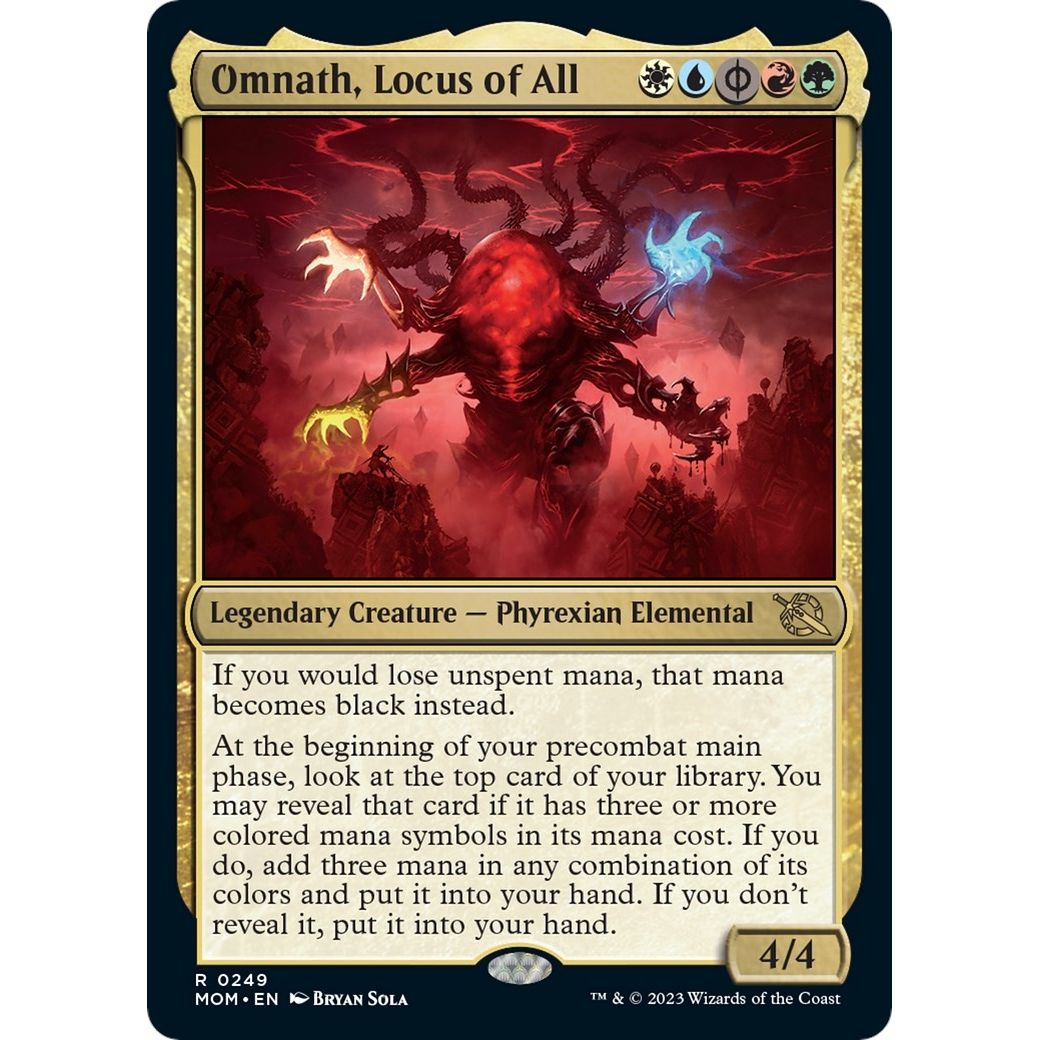 Image for Omnath, Locus of All (249) (MOM) - Magic: The Gathering