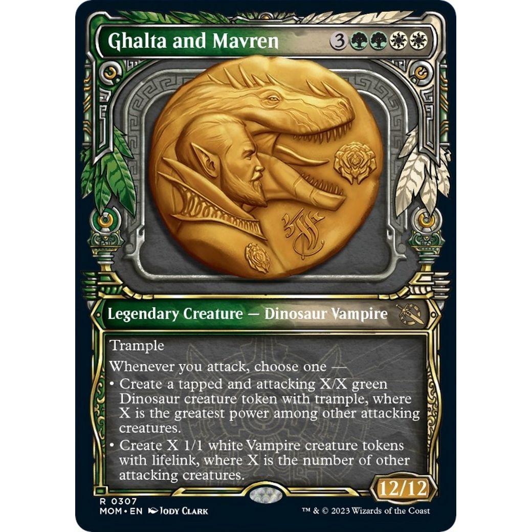Image for Ghalta and Mavren (Showcase) (307) (MOM) - Magic: The Gathering