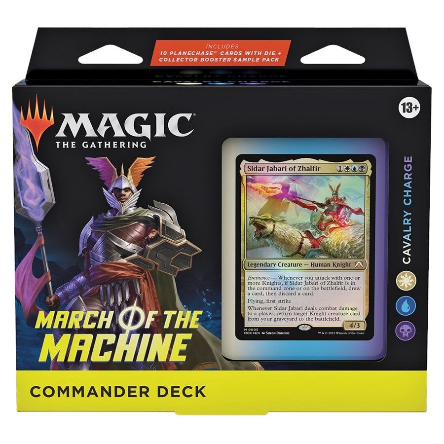 Image for March of the Machine Commander Deck - Cavalry Charge - Magic: The Gathering