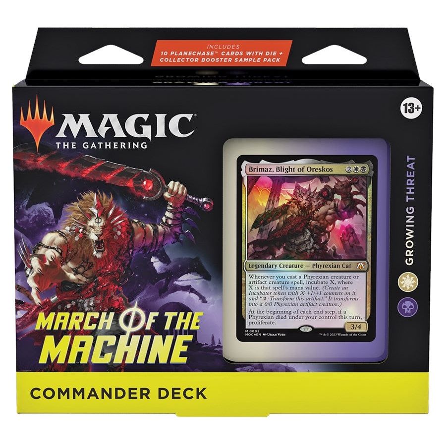 Image for March of the Machine Commander Deck - Growing Threat - Magic: The Gathering