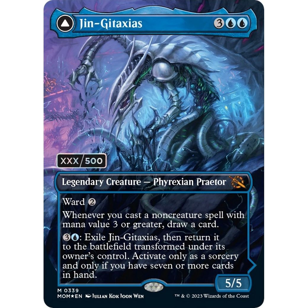 Image for Jin-Gitaxias (Serial Numbered) (339) (MOM) - Magic: The Gathering