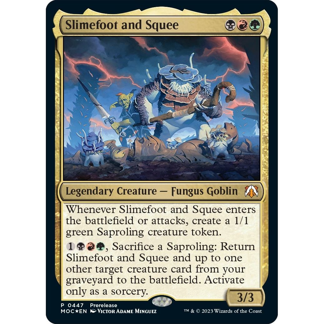 Image for Slimefoot and Squee (447) (PRE) - Magic: The Gathering