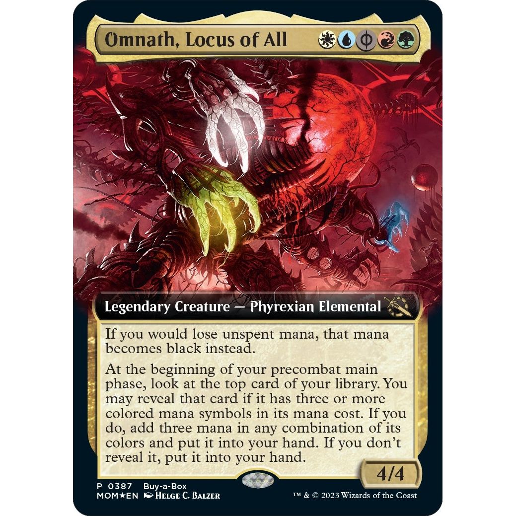 Image for Omnath, Locus of All (387) (BABP) - Magic: The Gathering
