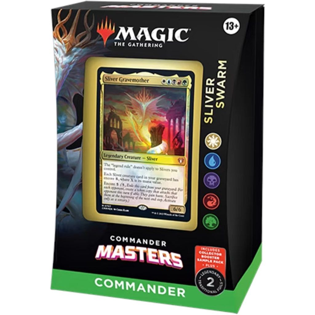 Image for Commander Masters Commander Deck - Sliver Swarm - Magic: The Gathering