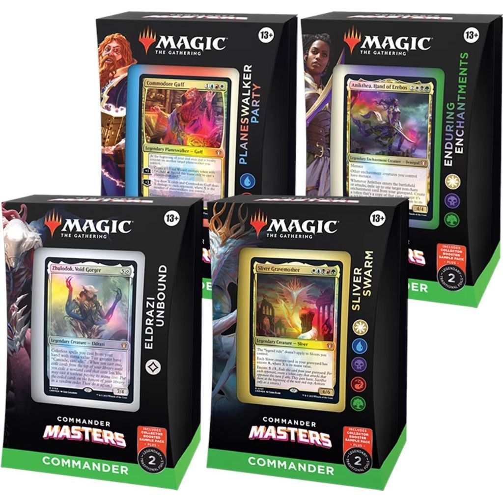 Image for Commander Masters Commander Decks [Set of 4] - Magic: The Gathering