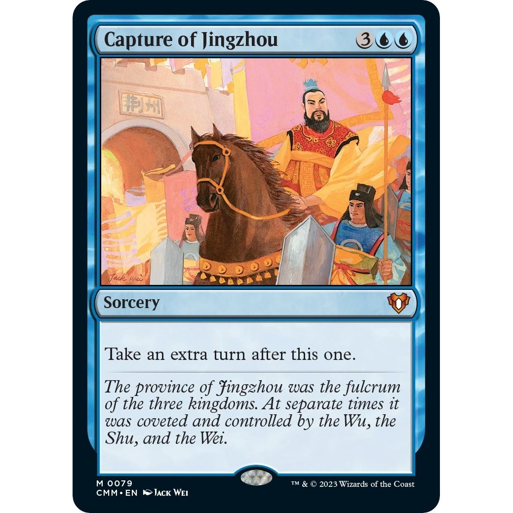 Image for Capture of Jingzhou (79) (CMM) - Magic: The Gathering