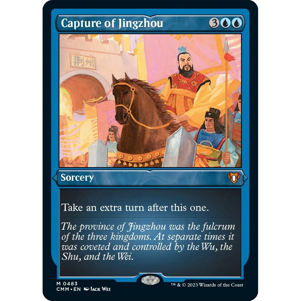 Image for Capture of Jingzhou (Foil Etched) (483) (CMM) - Magic: The Gathering