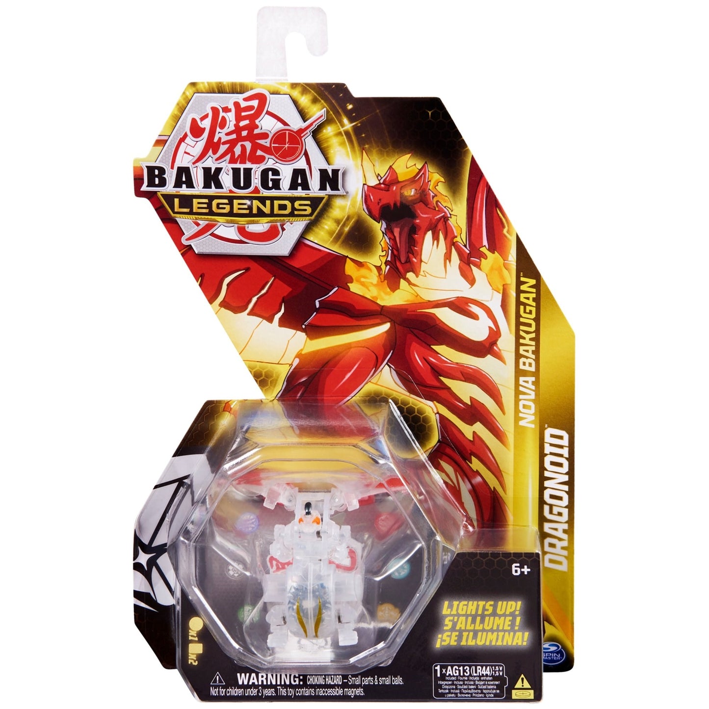 Image for Nova Bakugan Single Pack - Diamond Nova Dragonoid - Bakugan TCG