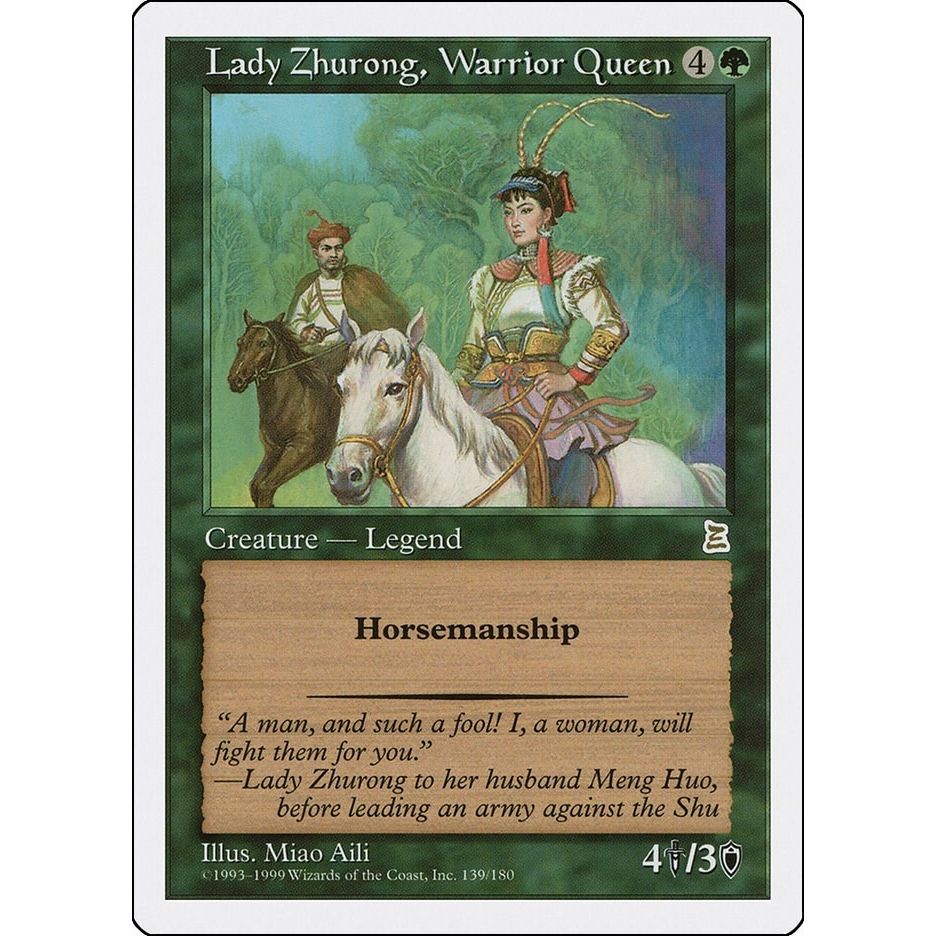 Image for Lady Zhurong, Warrior Queen (139) (PTK) - Magic: The Gathering