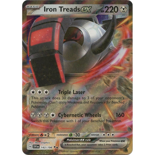 Image for Iron Treads ex (143/198) (SVI) - Pokemon