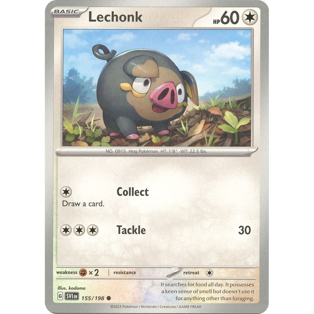 Image for Lechonk (155/198) (SVI) - Pokemon