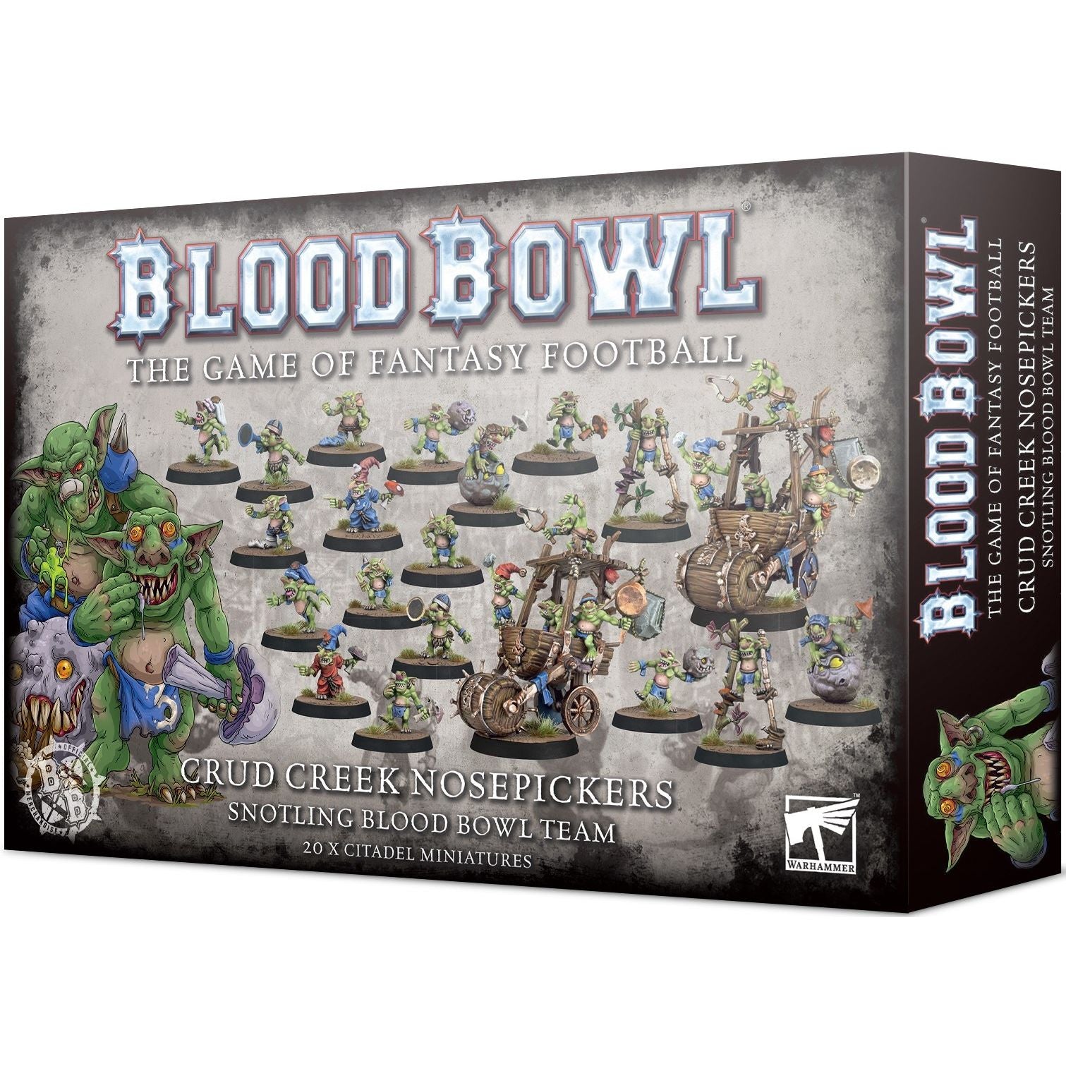 Image for Blood Bowl: Crud Creek Nosepickers - Snotling Blood Bowl Team - Warhammer Box Sets