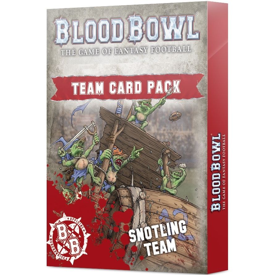 Image for Blood Bowl: Snotling Team Card Pack - Warhammer Game Accessories