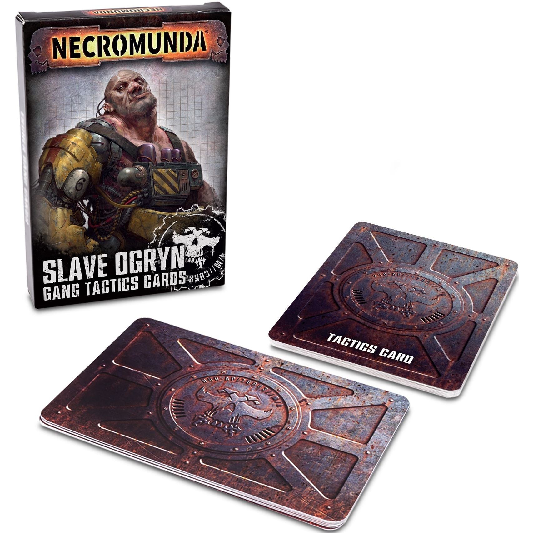 Image for Necromunda: Slave Ogryn Gang Tactics Cards - Warhammer Game Accessories