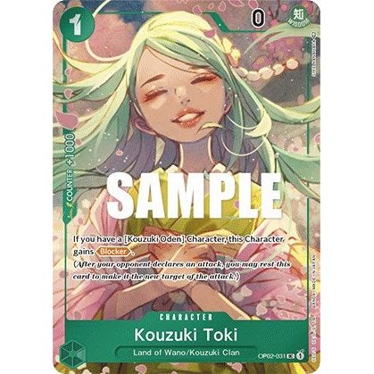 Image for Kouzuki Toki (Box Topper) (OP02-031) (OP02) - One Piece Card Game