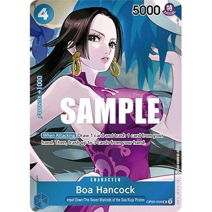 Image for Boa Hancock (Box Topper) (OP02-059) (OP02) - One Piece Card Game
