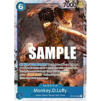 Image for Monkey.D.Luffy (062) (OP02-062) (OP02) - One Piece Card Game