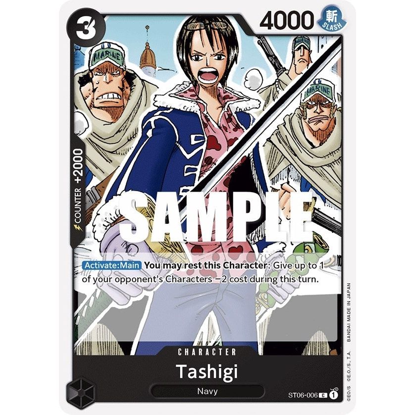 Image for Tashigi (ST06-006) (ST-06) - One Piece Card Game