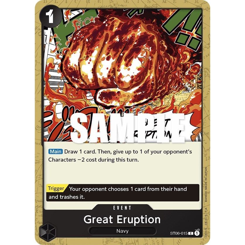 Image for Great Eruption (ST06-015) (ST-06) - One Piece Card Game